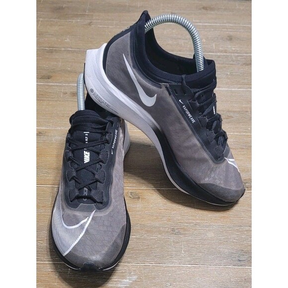 Nike Zoom Fly 3 Men’s Size 6 Running Shoes Black White  AT8240-007 Women\'s 7.5 main image 6